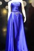 Long Dress Satin Biru 011-LDWA-000011---1